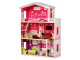Large Wooden Dollhouse with Elevator Malibu Residence ECOTOYS