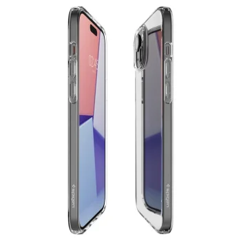 Spigen Crystal Flex Case for iPhone 15 Plus, Clear