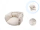 LUARO Stork\'s Nest Swing Chair with Cushion, 80cm, 150kg, Ecru