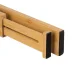 Ruhhy Drawer Organizer, Bamboo Dividers (4 pcs)