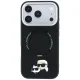Karl Lagerfeld Case for iPhone 18 Pro / 17 Pro with Ring Stand 360 MagSafe, Black