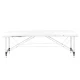 Activfizjo Komfort Folding Massage Table, Aluminum, 2 Sections, White