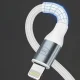 3mk Hyper Cable N-SERIES USB-C to Lightning Cable 1m 20W, White