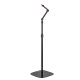 Maclean MC-337 Metal Microphone Stand, Adjustable Height, Black