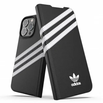 Adidas iPhone 13 / 13 Pro Booklet Case OR Booklet PU, Black