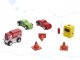 Children Play Wooden Multi-storey Parking Garage with Elevator, Gas Station and Cars