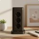 Huslog Tower Power Strip with 6 ft Cord | Vertical Surge Protector for Desk & Office