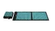 4FIZJO ERGO XL Acupressure Mat with Pillow, Blue
