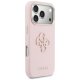 Guess FW Resin Logo Phone Case Cover iPhone 17 Pro - Pink