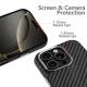 Tech-Protect Ion Carbon MagSafe Case for iPhone 16 Pro, Black/Grey