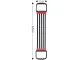 Chest Expander with 5 Resistance Bands, Black