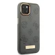 Guess Peony Logo Plate MagSafe Case for iPhone 13, Grey
