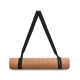 Balance Cork Rubber Yoga Mat, 183x61 cm, 4 mm
