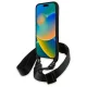 BMW iPhone 16 Pro Max Case M Edition Carbon Stripe & Strap, Black