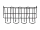 Metal Umbrella Holder Stand Umbrella Organiser with Hooks for Keys, Different colors