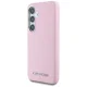 Karl Lagerfeld Saffiano MagSafe Case for Samsung Galaxy S25+ Pink