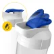 4FIZJO Ultra Sports Shaker Bottle 700 ml, White/Blue