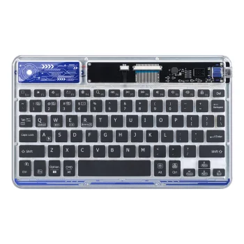 Dux Ducis CK Series Wireless Keyboard for Laptop / Tablet / Phone, Transparent