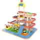 Kruzzel 00022446 Wooden Parking Garage for Kids