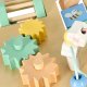 LULILO Montessori Kids Manipulative Table, Mint