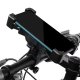 Universal Bike Phone Holder, Adjustable Bicycle Phone Mount, Black