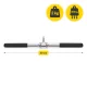 Straight Revolving Cable Attachment Bar 4FIZJO, 50 cm