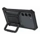 Samsung Galaxy S23 Rugged Gadget Case with Ring Holder & Stand, Gray