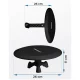 Berdsen BD-955 Active Indoor Outdoor TV Antenna DVB-T2 4K, Black