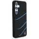 Mercedes Silicone Contrasted Curves MagSafe Case for Samsung Galaxy S25, Black