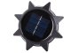 Solar garden light with ground stake and dusk sensor