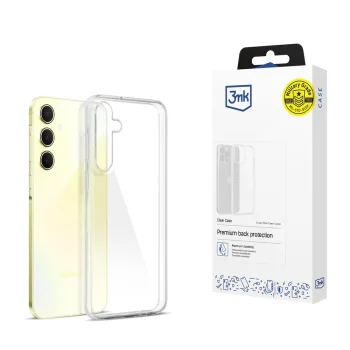 3Mk Protection Case for Samsung Galaxy A55 5G Clear Case, Transparent