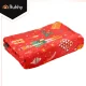 Ruhhy Christmas Flannel Blanket 150x200 cm, Red