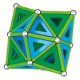 GEOMAG GEO-473 Magnetic Magic Blocks Bricks Balls Educational Building Toy from Recycled Plastic, 114 pcs.