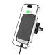 Tech-Protect CW19 MagSafe magnetic car holder with 15W inductive charger air vent - black
