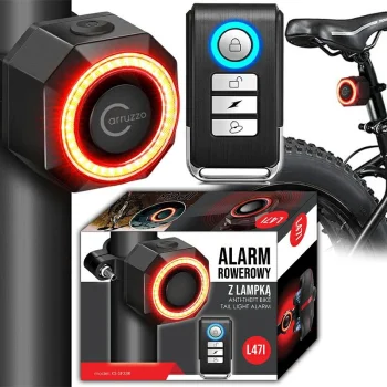 Gotel L47I Bicycle Alarm with Taillight