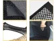 Car Trunk Storage Net with Velcro 50x25 cm, Black