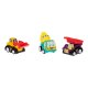 Friction Powered Construction Toy Vehicles, 6 pcs