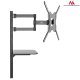 Maclean MC-772 TV Wall Mount with Shelf, 32-55\", VESA 400x400, 30kg
