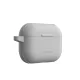 AmazingThing Omni Case Titan Silicone Case for AirPods Pro 3, White