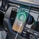 Dudao F24MAX Car Holder with 15W Wireless Charger, MagSafe Compatible, Black