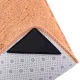 Anti-slip pad set for rugs and runners, 8 pcs, black