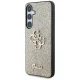 Guess Fixed Glitter Case for Samsung Galaxy S25, Gold