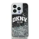 DKNY iPhone 13 / 13 Pro Case Liquid Glitter Big Logo, Black