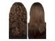 Electric Hair Straightening Brush with LCD Display, Pink