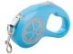 Retractable Dog Leash with Lock, 5m, up to 15kg, Blue