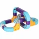 Magnetic Construction Racing Track with Car (87 Pieces)