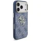 Guess 4G Big 4G Classic Logo Phone Case Cover iPhone 17 Pro - Blue and Gold