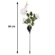 Gardlov 25282 Solar Garden Lamp LED Rose, 3 White Flowers