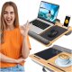Portable Laptop Desktop Bamboo Table Book Stand