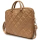 Guess 16\" Laptop Bag Quilted 4G, Brown